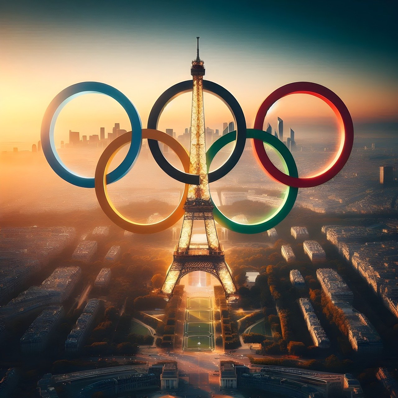 ai generated, paris, olympics