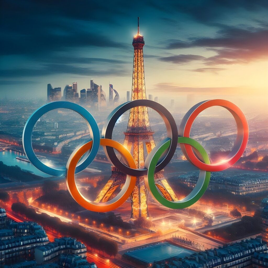 ai generated, paris, olympics